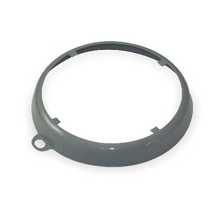 Zoro Select Color Coded Drum Ring, Gloss Finish, Gray 207004