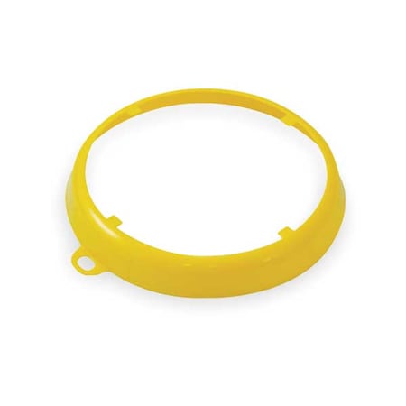 Zoro Select Color Code Drum Ring, Gloss Finish, Yellow 207009