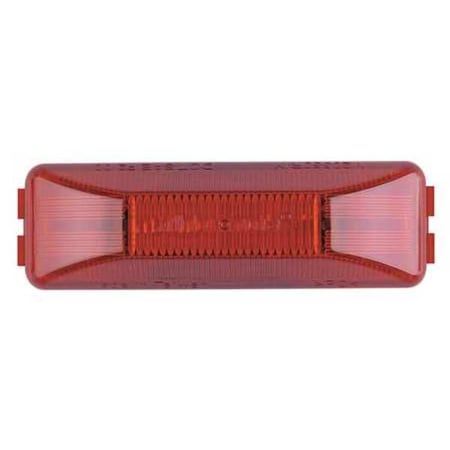 Maxxima Clearance Light, LED, Red, Rect, 3-3/16 L M20350R