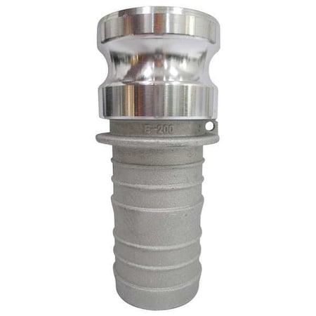 Zoro Select Adapter, Male, 2 In 3LX38