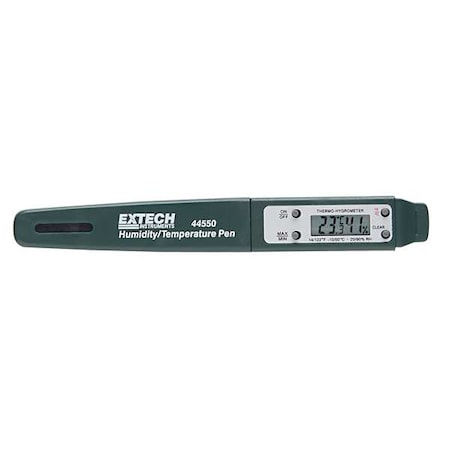 Extech TemperatureHumidityMeter, Onboard, NoNIST 44550