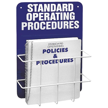 Brady Operation Procedures Center, Standard Operating Procedures, Heavy Duty Poly, 14 in W, 20 in H SM681A