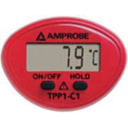 Fluke 6-19/64" Stem Digital Pocket Thermometer, -50 Degrees to 250 Degrees C TPP1-C1