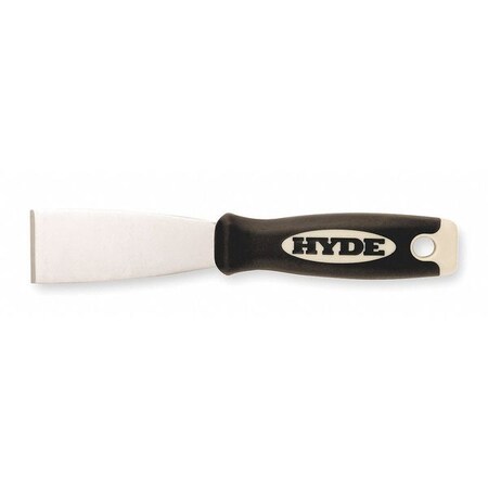 Hyde Putty Knife, 1 1/2 In, Flexible, Soft Grip 06100