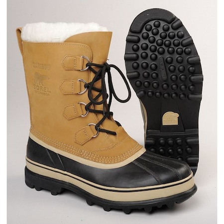 Zoro Select Winter Boots, Mens, 14, Lace, Plain, PR NM1000 281 14