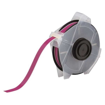 Brady Label Tape Cartridge, Purple, Labels/Roll: Continuous 113150
