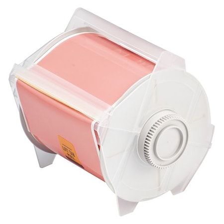 Brady Label Tape Cartridge, Pink, Labels/Roll: Continuous 76598
