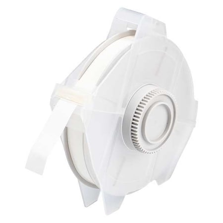Brady Label Tape Cartridge, Clear, Labels/Roll: Continuous 76613
