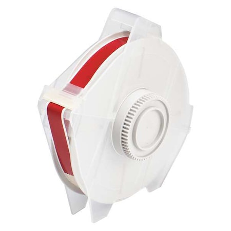 Brady Label Tape Cartridge, Red, Labels/Roll: Continuous 76626