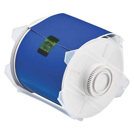 Brady Label Tape Cartridge, Blue, Labels/Roll: Continuous 76627