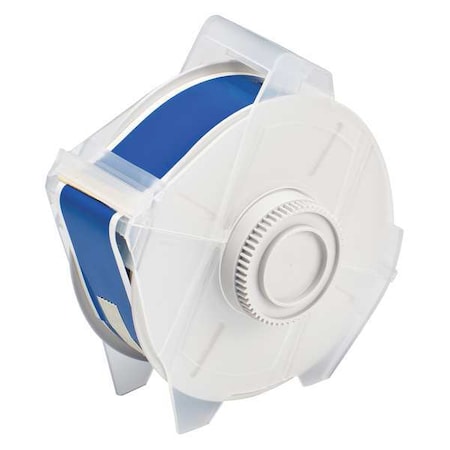 Brady Label Tape Cartridge, Blue, Labels/Roll: Continuous 76629