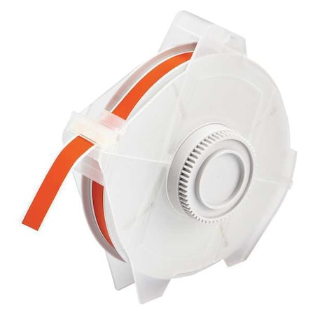 Brady Label Tape Cartridge, Orange, Labels/Roll: Continuous 76638
