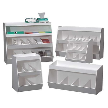 Ak Lab Storage Bin, Benchtop, 16x12x10.25In 50074 | Zoro