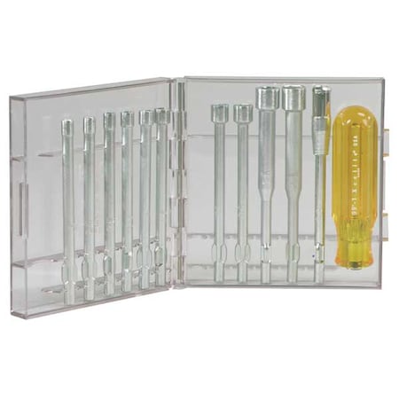 Xcelite Nut Driver Set, 12 Pieces, Metric 99PS51MMN