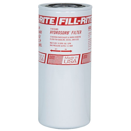 FILL-RITE Replacement Filter, 18 gpm F1810HM0