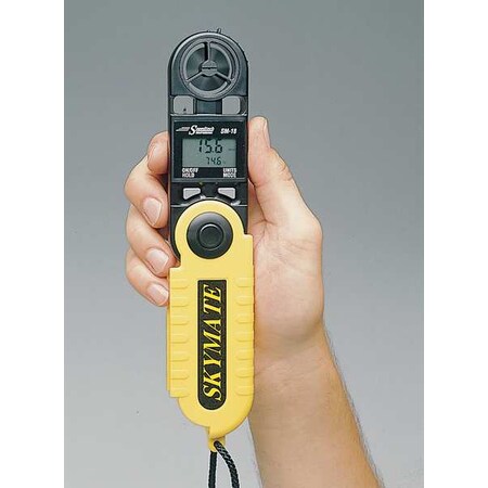 Speedtech Wind Speed Meter, 0.5 to 89 mph SM-18 | Zoro