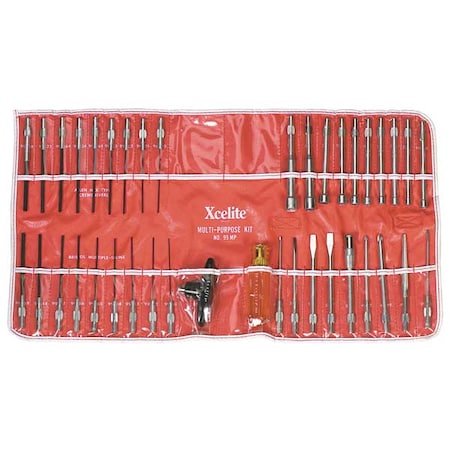 XCELITE Precision Screwdriver Set, Combo, 39 pcs 99MPN