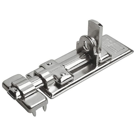 Abus Slide Bolt Hasp, Fixed, Hardened Steel 300/100