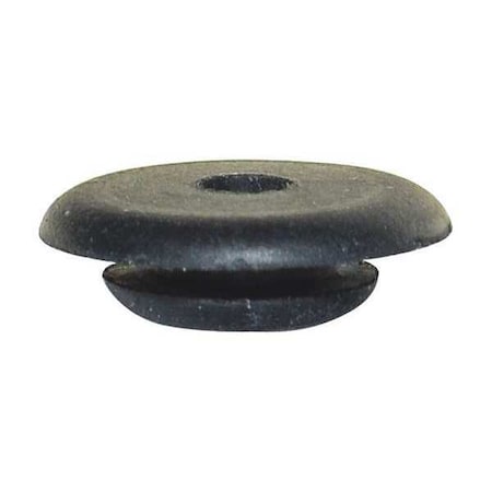 Zoro Select Grommet, SBR, 4, 3/8 ID, 11/16Dia, Pk20 3MPU6