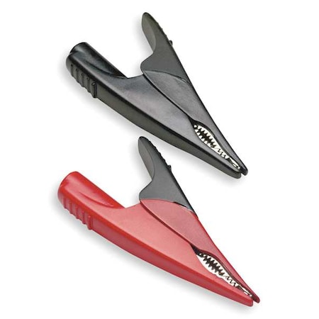Fluke Alligator Clip, CAT III 1000V, CAT IV 600V, Alligator Clip, Black, Red Fluke-AC285