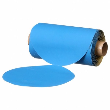 3M PSA Sanding Disc, Grit 400, 5" dia., PK100 7100199692