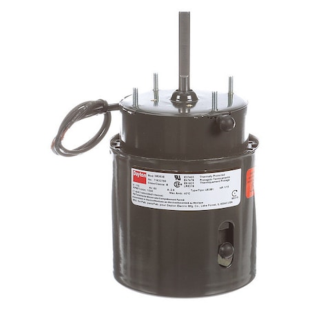 Dayton HVAC Motor, 1/15 HP, 1550 rpm, 115V, 3.3 71632766M