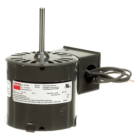 Dayton HVAC Motor, 1/40 HP, 3000 rpm, 115V, 3.3 712112807M