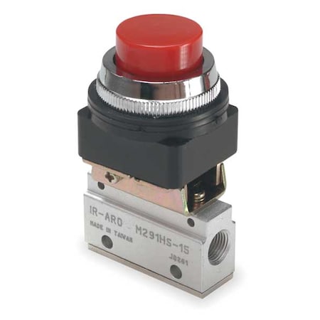 Aro Manual Air Control Valve, 3-Way, 1/8in NPT M291HS-11