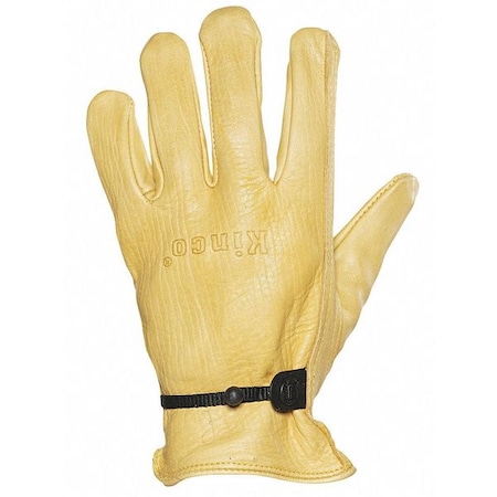 Kinco Leather Gloves, Keystone Thumb, Tan, XL, 1 PR 99-XL