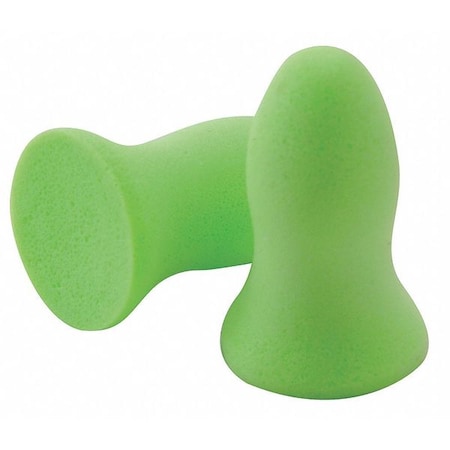Moldex Meteors(R) Disposable Foam Ear Plugs, Bell Shape, 33 dB, Green, 200 PK 6870