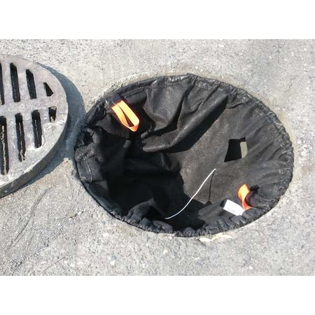 Enpac Catch Basin Insert, Black, 500 gpm 4340