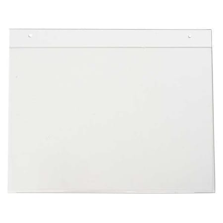 Zoro Select Sign Holder, , Acrylic White, 10" L SH1014