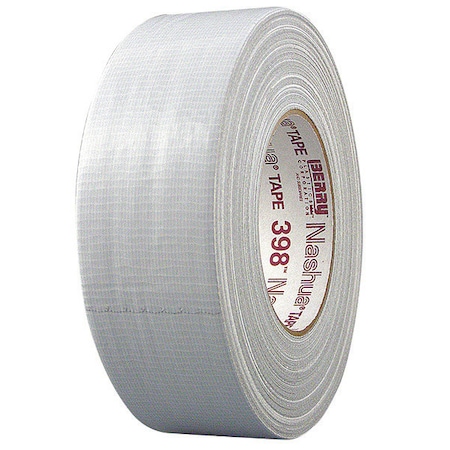 Nashua Duct Tape, White, 60 yd L, 1-7/8 in W 398N