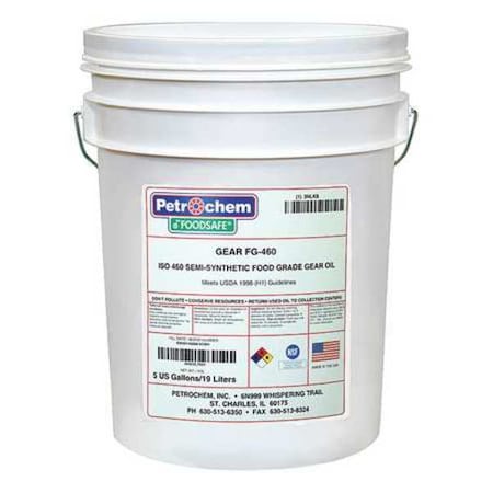 Petrochem Food Grade SemiSyn Gear Oil, ISO 460 FOODSAFE GEAR FG-460-005