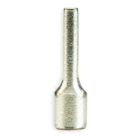 3M Pin Terminal, 10 AWG, 600 V, Bare Insulated, Bare, Crimp Termination Only, 50 PK MU10-55PX-A