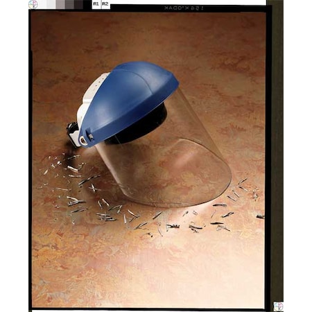 3M Face Shield, Clear Visor, Propionate, Ratchet Suspension, Uncoated Lens 82782-00000