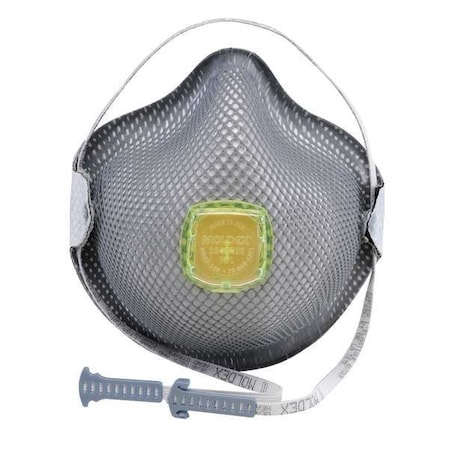 Moldex Disposable Respirator, Nuisance Organic Vapor, Nuisance Ozone, R95, Molded, Dual, Non-Adjustable, M 2840R95