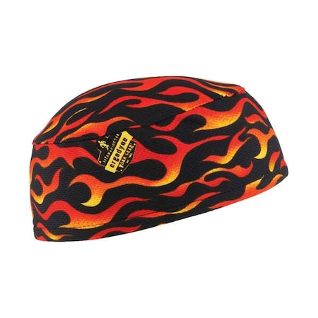 Ergodyne Cooling Hat, Flames, Universal 6630