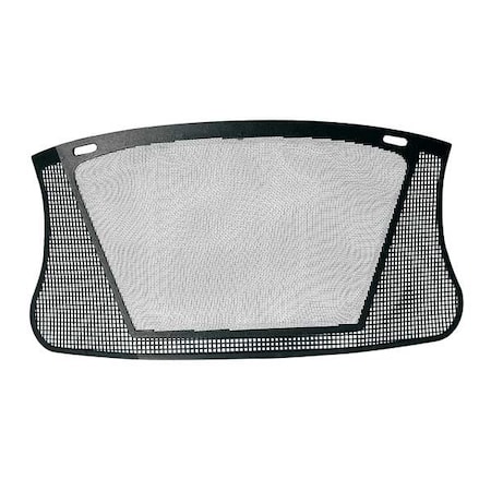 Deltaplus Faceshield Screen Visor, Black Visor, Nylon Mesh, Uncoated Lens, Black NV-70