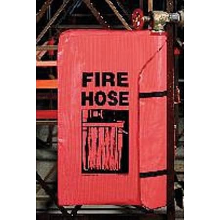 Zoro Select Fire Hose Cover, 17 In.L, 5-1/4 In.W, Red 20896