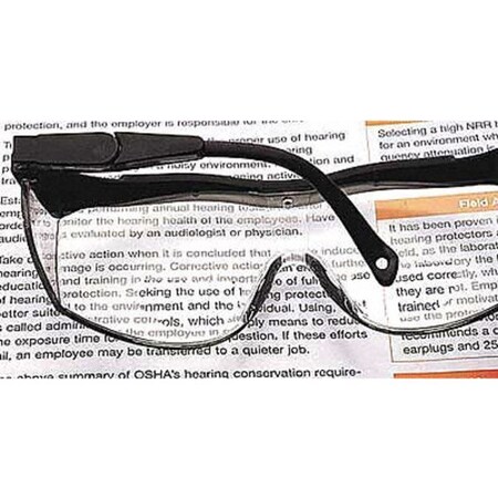 Delta Plus Reading Glasses, +1.5, Clear, Polycarbonate RX-100-1.5