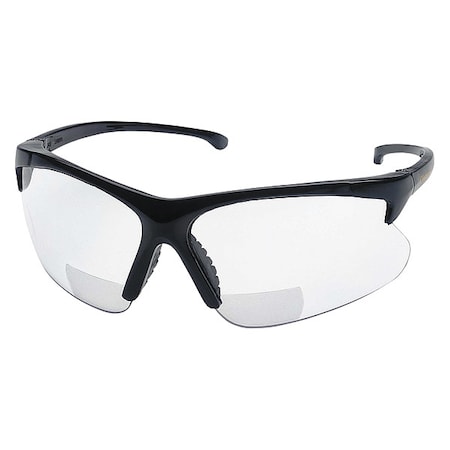 Kleenguard V60 30-06 RX Reader Safety Glasses, Black Wraparound Frame, 3.0 Diopter, Clear Lens, Universal 19892