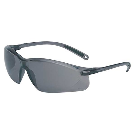 Uvex A700, Safety Glasses, Anti-Scratch, Gray Lens, Gray Frame, Frameless A701