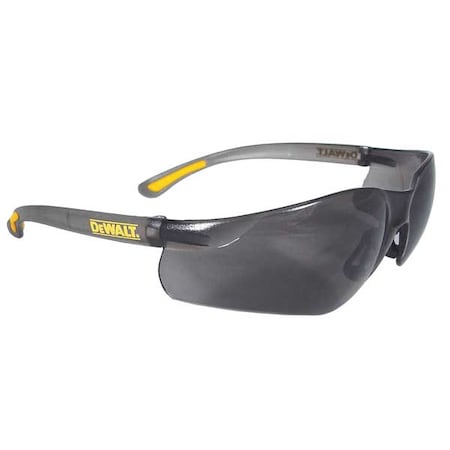 DEWALT Safety Glasses, Wraparound Smoke Polycarbonate Lens, Scratch-Resistant DPG52-2