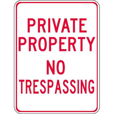 Zing Traffic Sign, 18 in Height, 12 in Width, Aluminum, Rectangle, English 2275