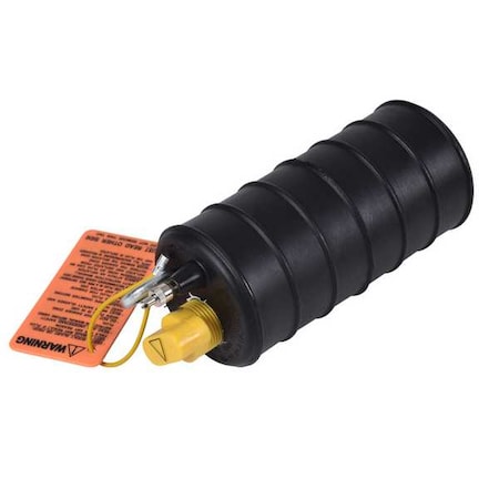 Cherne Test Ball Plug, Pneumatic, 15-16 In, Ruber 262137