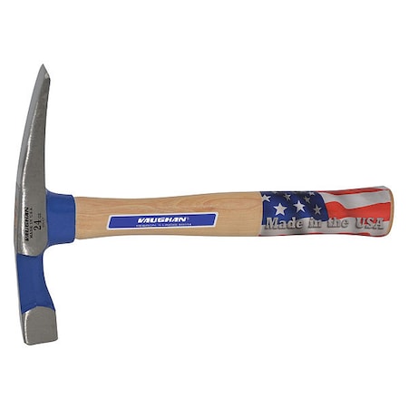 Vaughan Bricklayers Hammer, Hickory, 24 Oz 17810