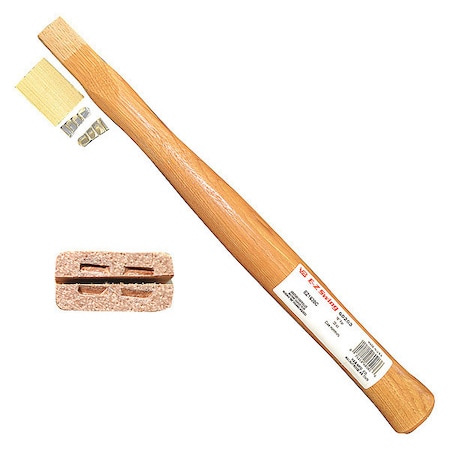 Vaughan Nail Hammer Handle, 16 In Hickory 60203