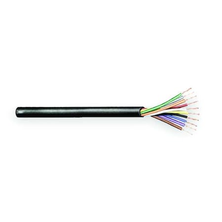 Carol Sprinkler Wire, 18 AWG, 10, Black, 500 ft 1810IRRAP.38.01 | Zoro