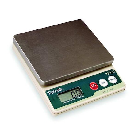Taylor Digital Compact Bench Scale 2 lb. Capacity TE32FT